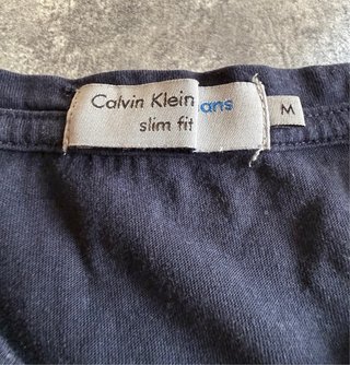Camiseta Calvin Klein Jeans Azul Marino Talla M