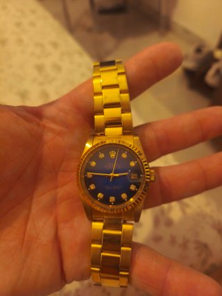 Reloj AA Perpetual Datejust Azul