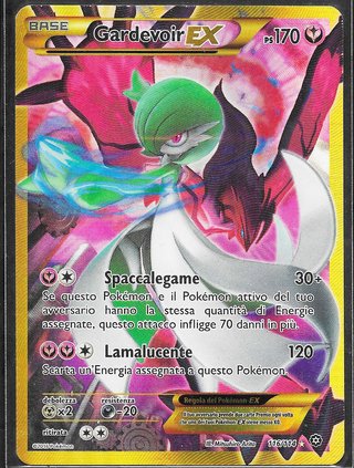 Carta Pokémon TCG Gardevoir e Yveltal EX Holo 116