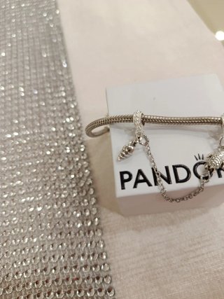 Catenina Sicurezza Pandora Argento