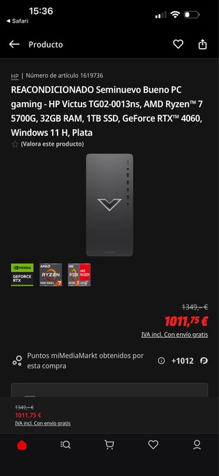 HP Victus RTX 4060