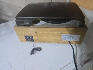 Tocadiscos Radio Vintage Madera