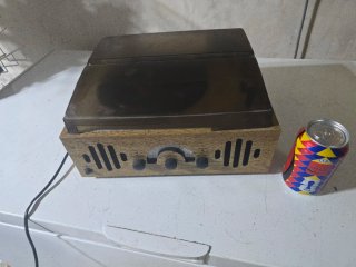 Tocadiscos Radio Vintage Madera