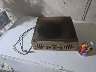Tocadiscos Radio Vintage Madera
