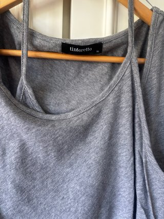 Camiseta Tintoretto Manga Larga Gris XL
