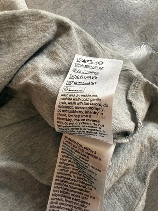 Camiseta Calvin Klein CK Gris Talla S