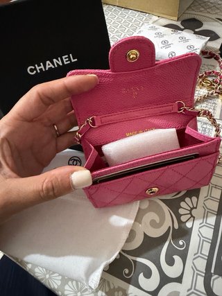 Portafogli Chanel Rosa