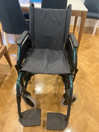 Silla de ruedas.