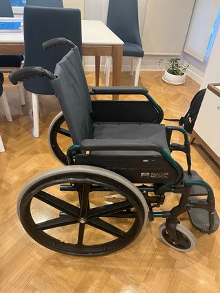 Silla de ruedas.