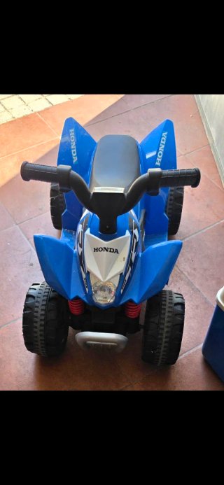 Moto Eléctrica Infantil Honda Azul