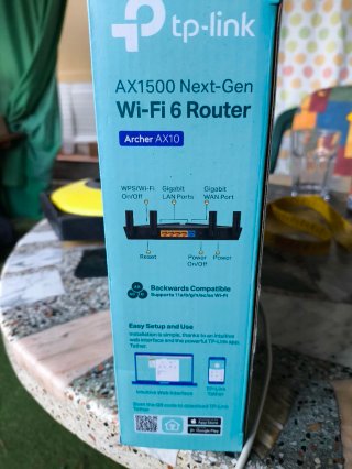 Router TP-Link AX1500 Wi-Fi 6 Archer AX10
