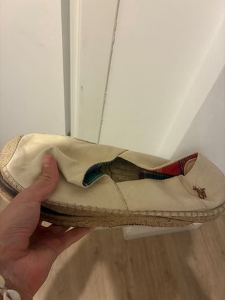 Alpargatas Ralph Lauren Beige Talla 41