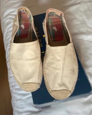 Alpargatas Ralph Lauren Beige Talla 41
