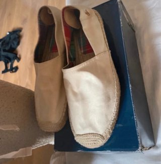 Alpargatas Ralph Lauren Beige Talla 41