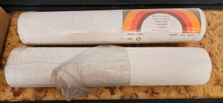 Rollo de papel blanco con textura