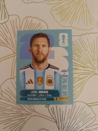 Cromo Lionel Messi Inter Miami CF