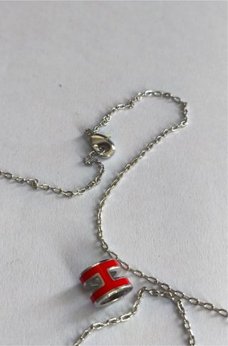 Conjunto Pendientes y Collar Hermès Pop H -Factura