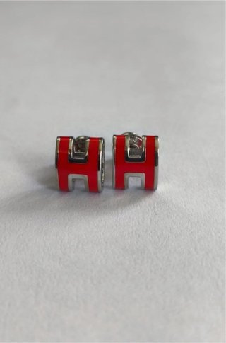 Conjunto Pendientes y Collar Hermès Pop H -Factura