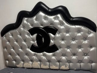 Cabezal de cama capitoné doble C