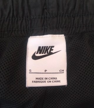 Pantalón Chándal Nike Negro Gris Talla S