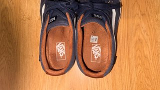Zapatillas Vans Hombre Azul Marrón
