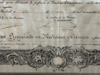 Título original antiguo de Medicina y Cirugía 1902
