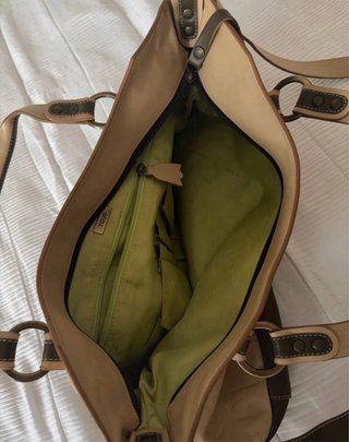 Bolso Tous Beige y Marrón