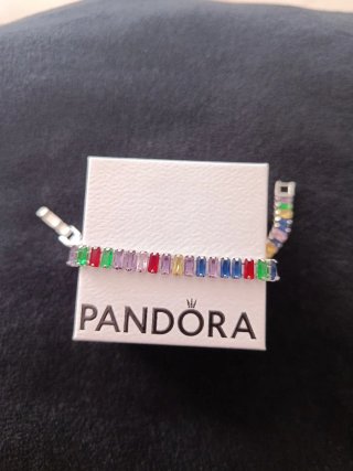 Bracciale tennis Pandora donna multicolor