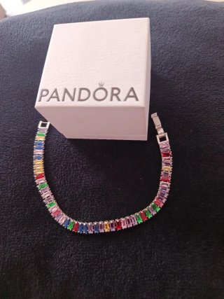Bracciale tennis Pandora donna multicolor