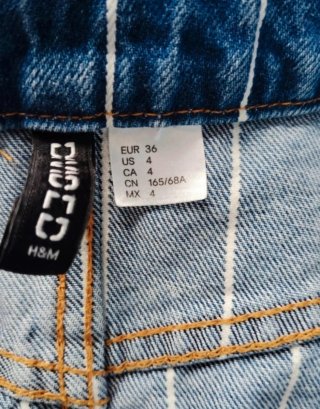 Peto vaquero H&M Talla S