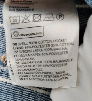 Peto vaquero H&M Talla S