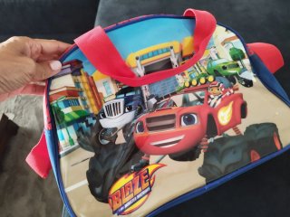 Bolsa infantil de deporte Blaze y los Monster Mach