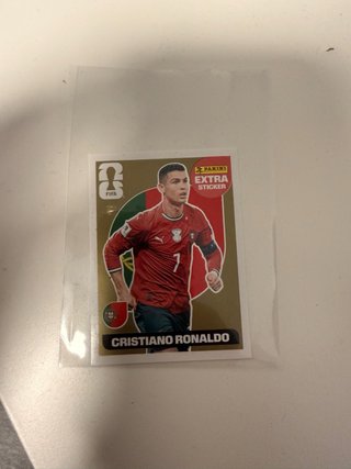 Cromo Panini Cristiano Ronaldo Extra Sticker