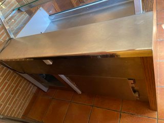 Cámara expositora refrigeradora madera