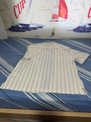 Camisa rayas manga corta