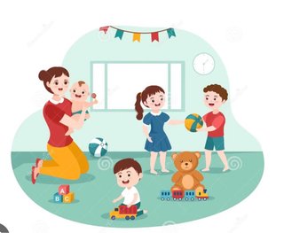 Cuidadora de niños responsable y de confianza