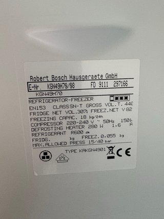 Nevera Bosch KGN49H70