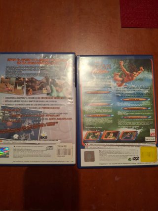 2 Juegos PS2: Garfield y Tarzán Freeride