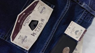 Jeans Wampum Taglia 58 Comfort Stretch