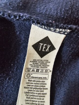 Bermuda Chándal Azul Marino TEX Talla M
