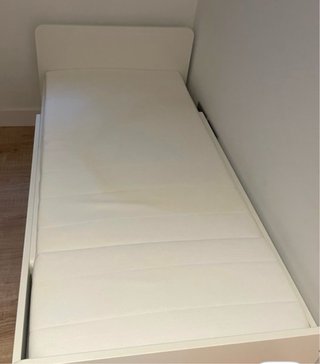 2 Colchones Cama Extensible Ikea con 4 piezas peq