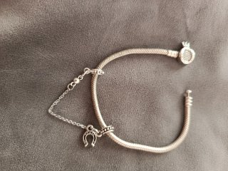 Catenina sicurezza Pandora con charms