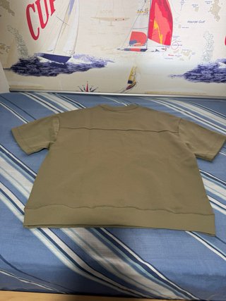 Camiseta jersey verde oliva