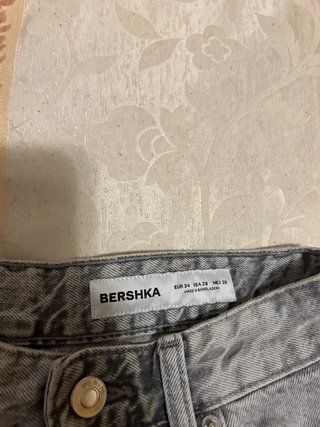 Pantalón vaquero flared jeans gris