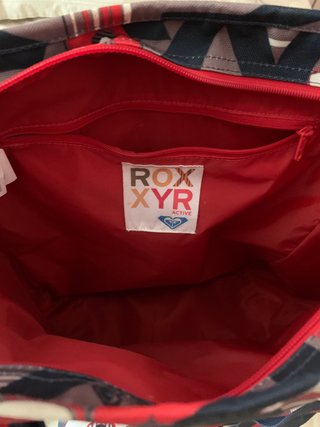 Bolsa grande Roxy floral