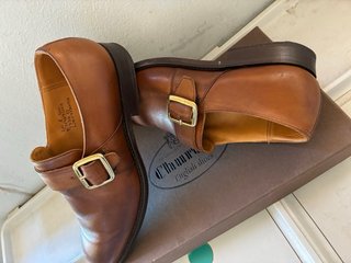 Church's Monk Strap Scarpe Marrone 60F