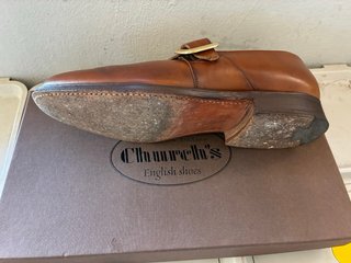 Church's Monk Strap Scarpe Marrone 60F