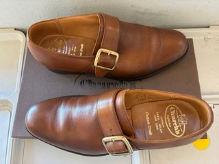 Church's Monk Strap Scarpe Marrone 60F