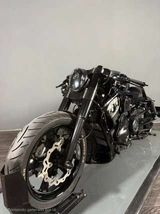 Harley-Davidson V-Rod Negra