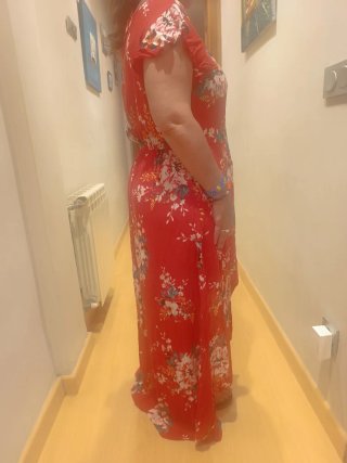 Vestido largo ,mono corto,estampado floral
